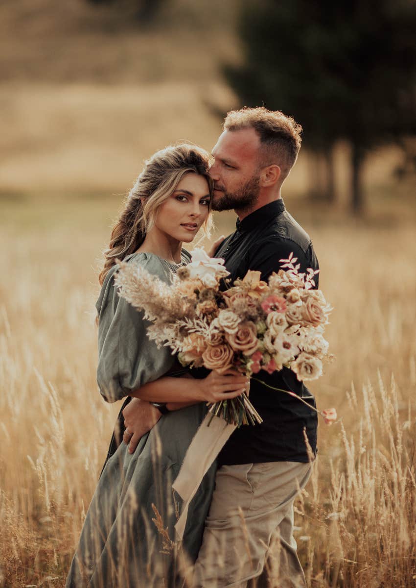 bride and groom eloping