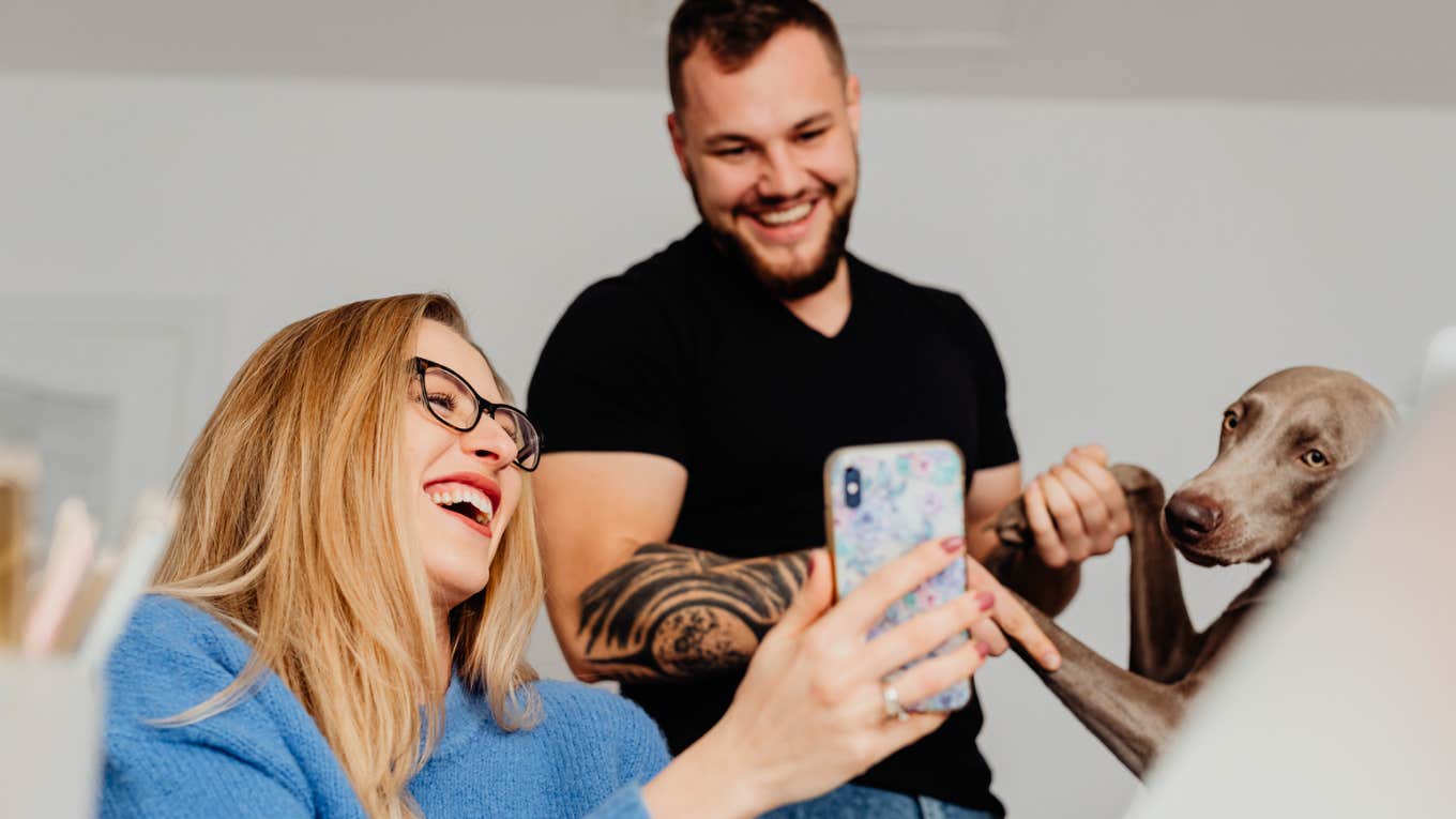 couples share passcode Couple sharing passcode.