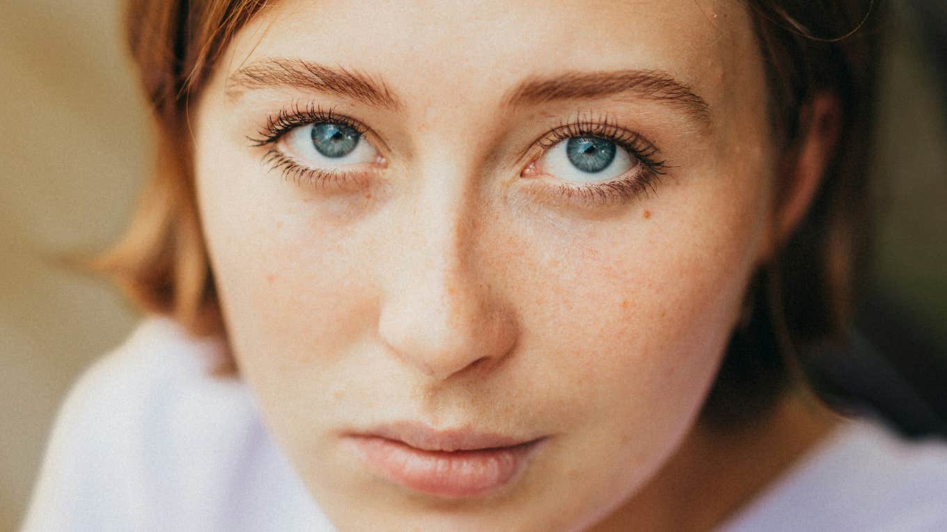 Woman does deeply off putting things.