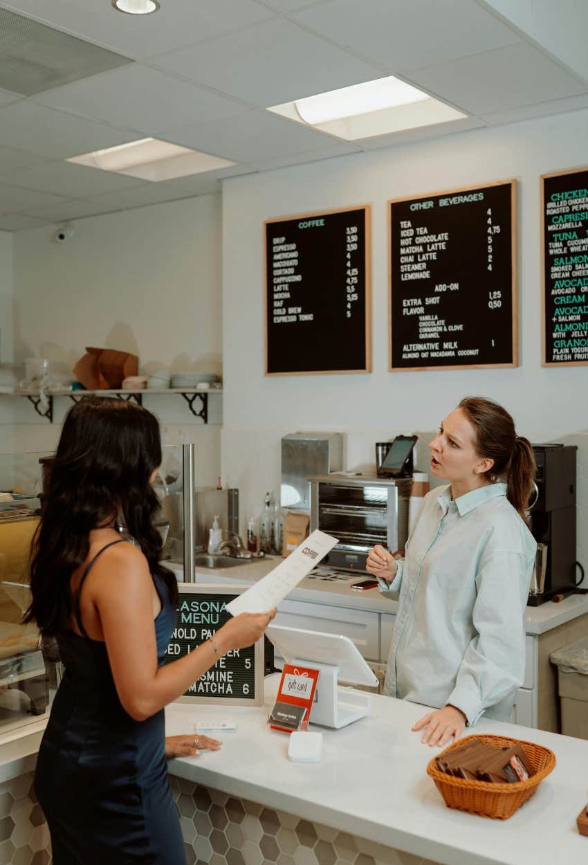 Diner in danger of closing said support shouldn't come with conditions from customers