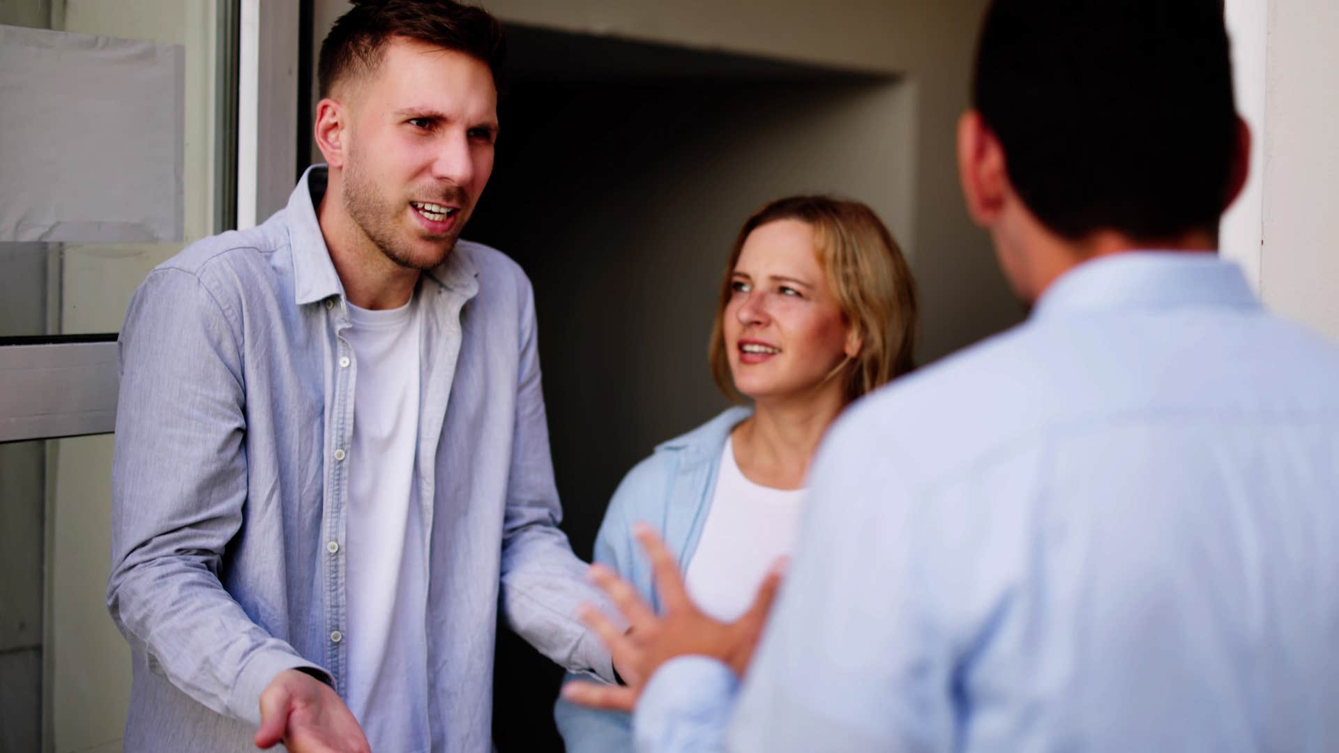 man with the daily habit of diffusing tense situations