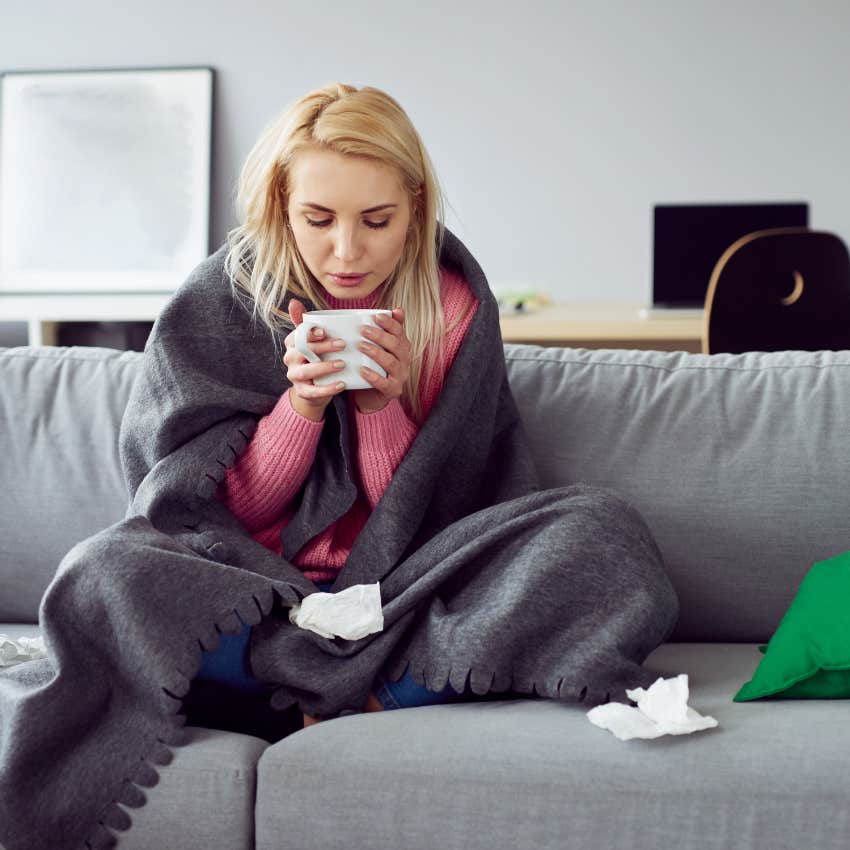 gen-z woman as the sick day generation