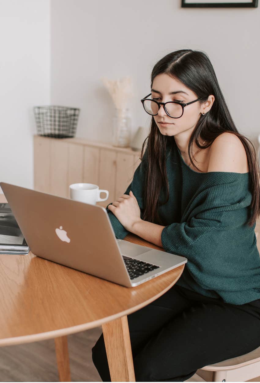 Gen Z'er job hunting