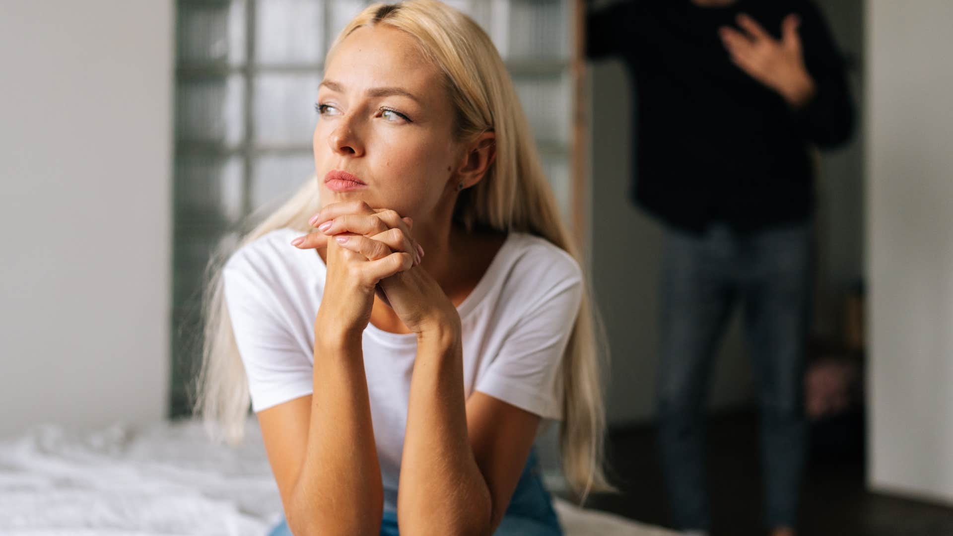 man who compares his wife to other women arguing with her