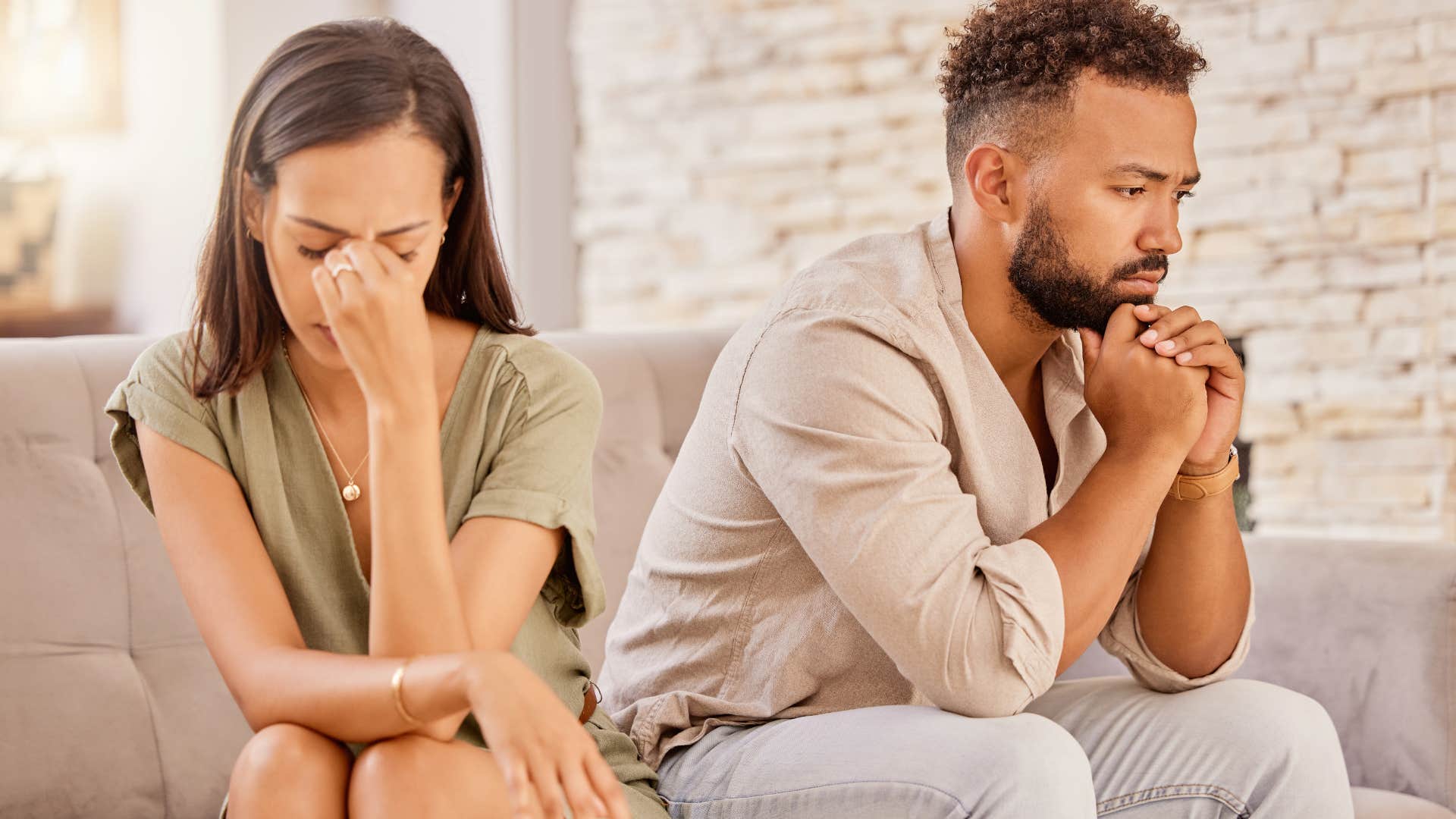 man who is still healing from someone else because he's uncertain