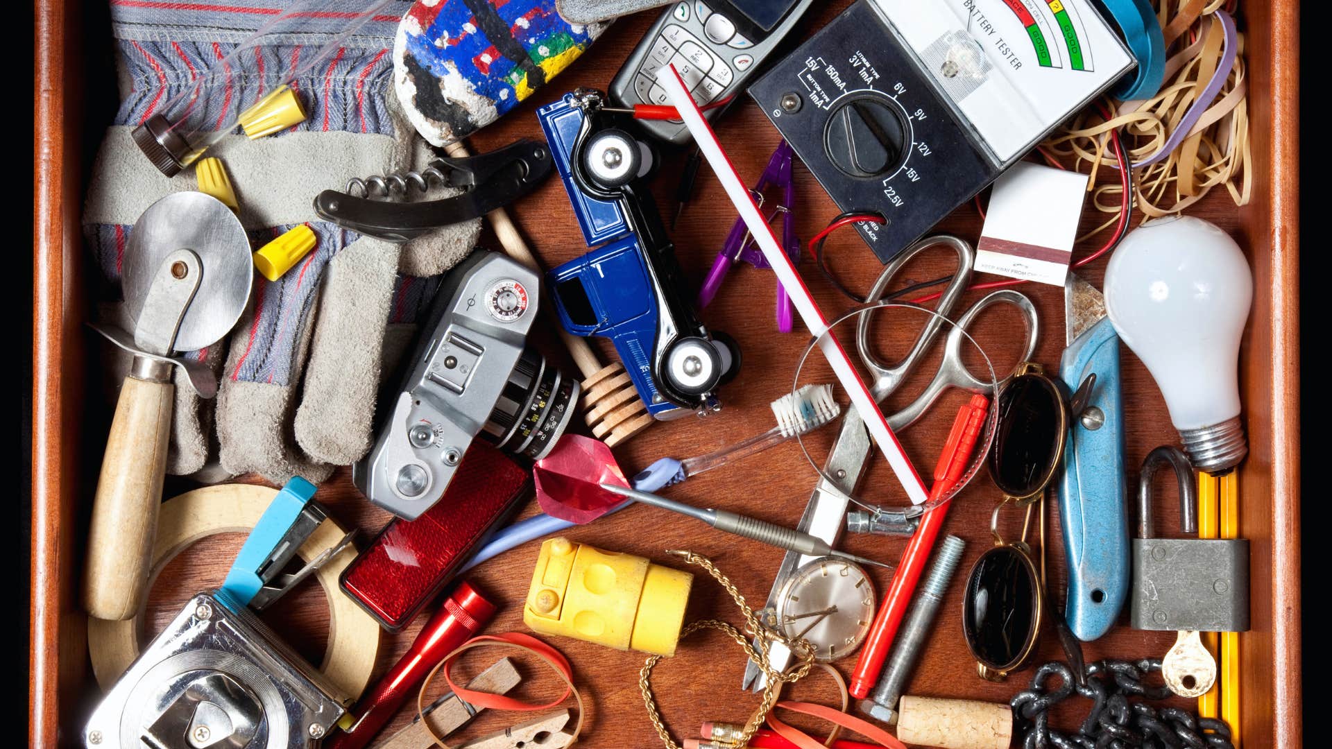 Clean out your junk drawer kinda weird things that people can do to immediately attract abundance