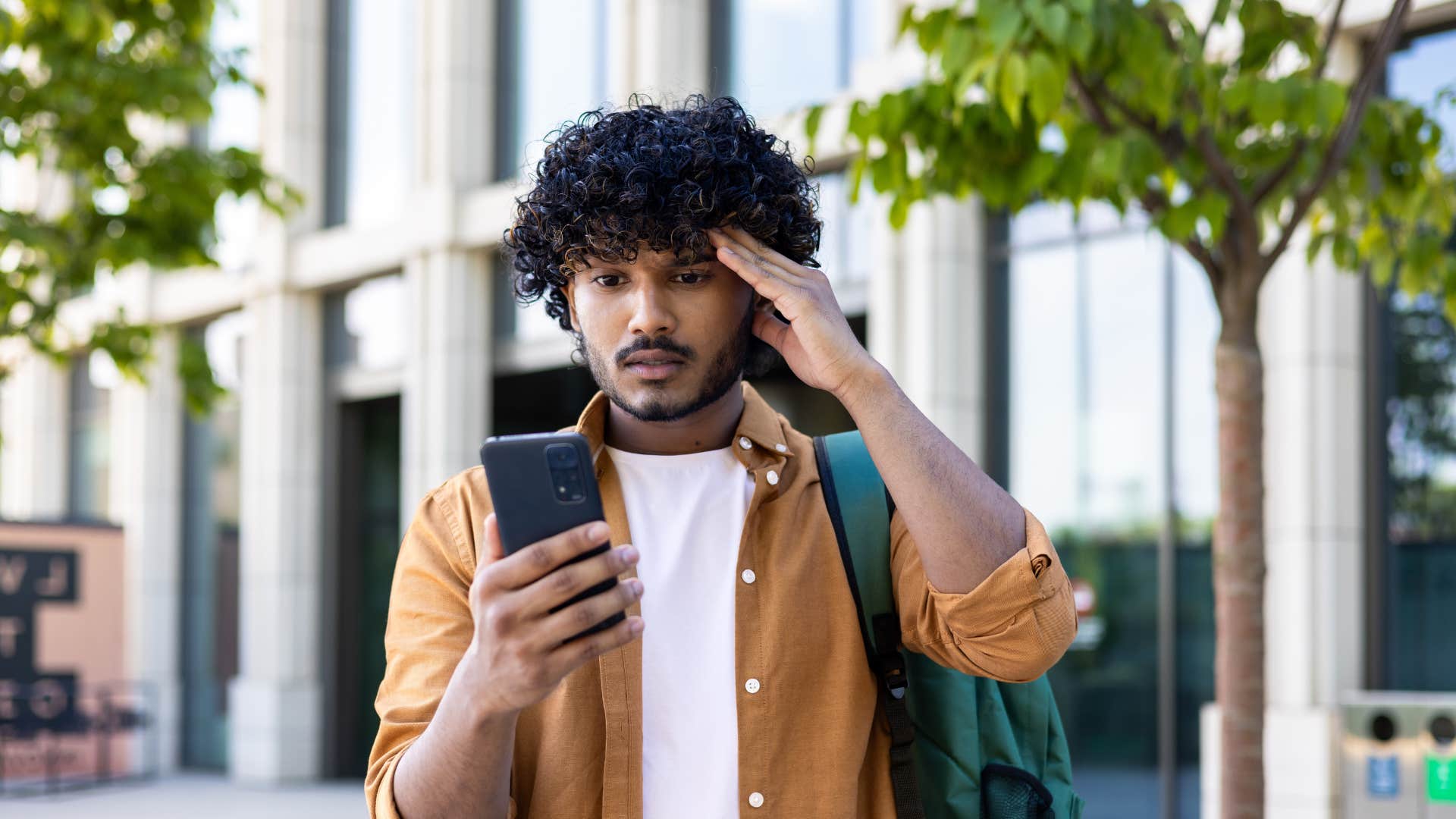 man who made the choice in the moment to ghost someone