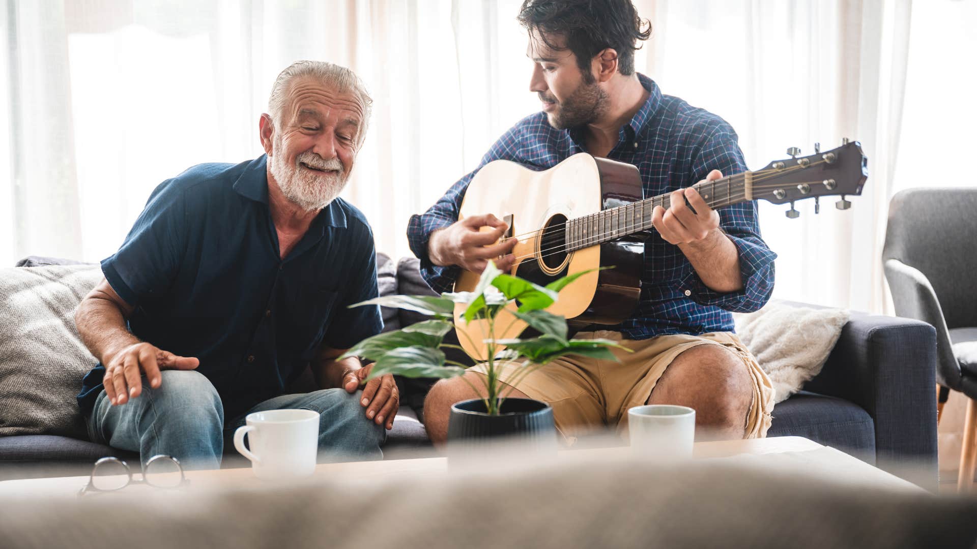 good dads show love to their adult kids by listening to you