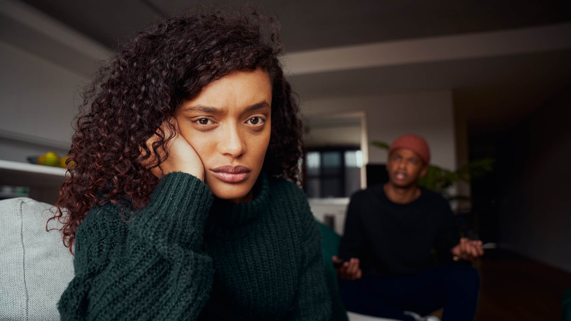 Married woman doesn't feel supported