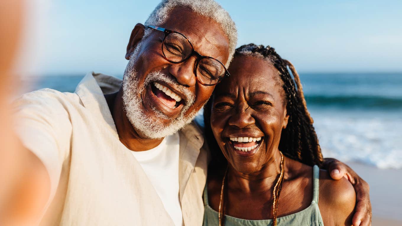 5 Basic Marriage Habits That Work Better Than Couples Counseling If You Stick To Them, According To Experts Couple with healthy marriage habits.