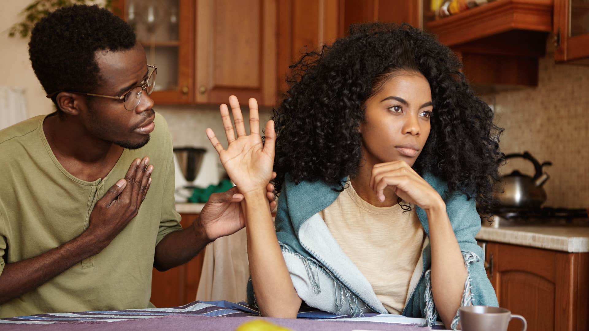 Married couple accepts myth of being blocked