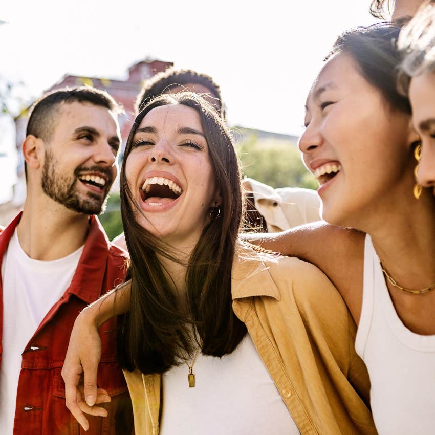 group of millennial friends who look way younger than gen-z