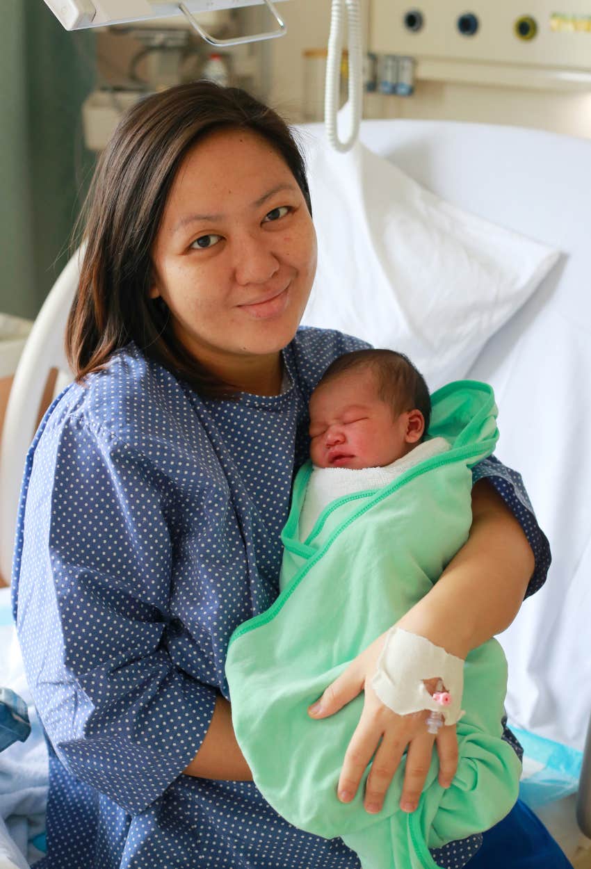 mom who kicked her mother-in-law out of the delivery room