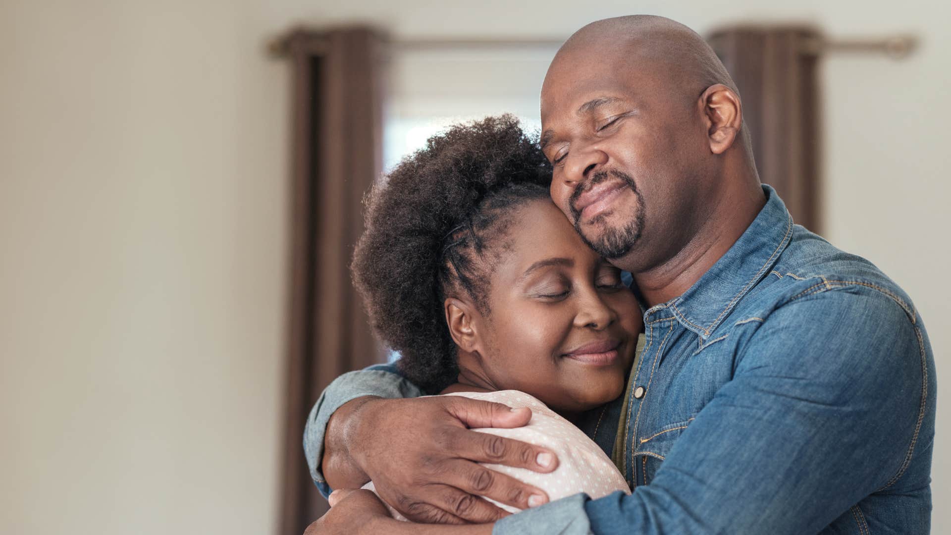 man expressing unconditional love to his partner