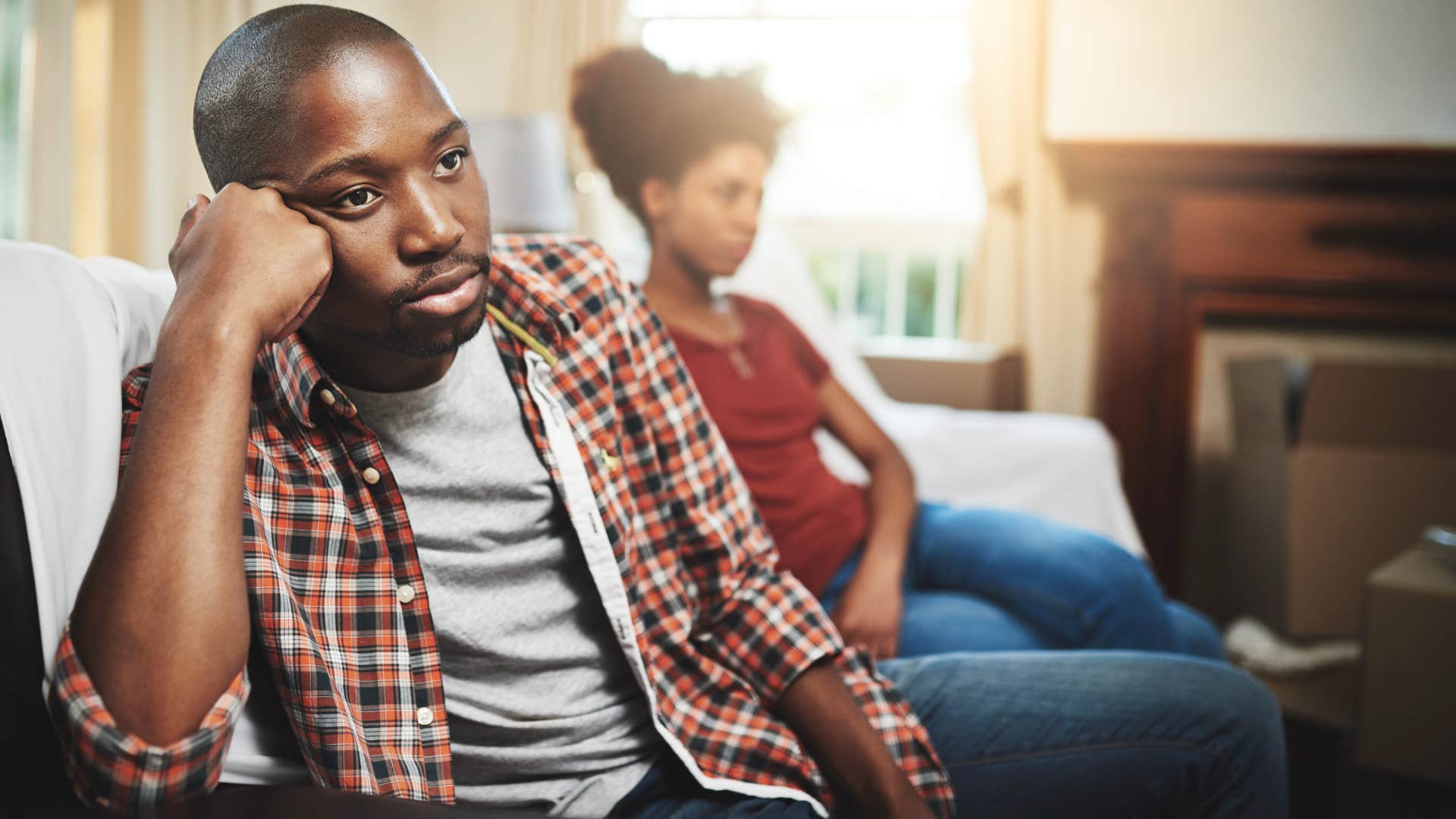 an intelligent man seems emotionally detached at home