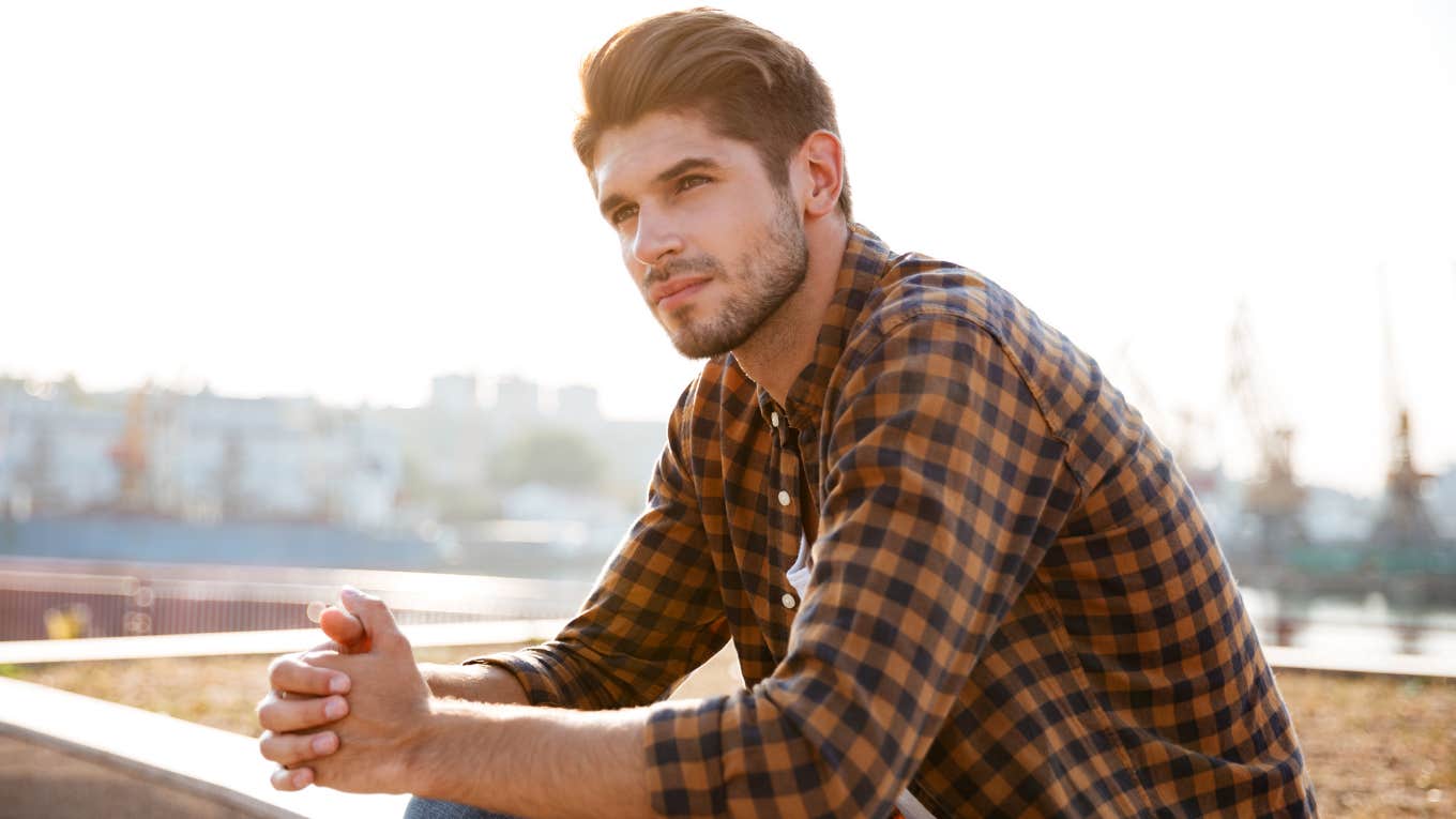 Old Fashioned Activity Makes You Feel Less Alone Without Talking To Anyone man feeling less alone after adopting old-fashioned hobby