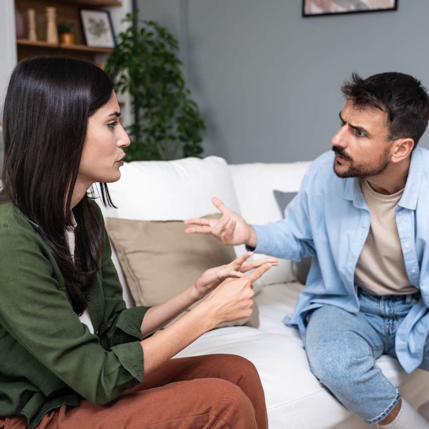 man saying the phrase you always as it wrecks relationship