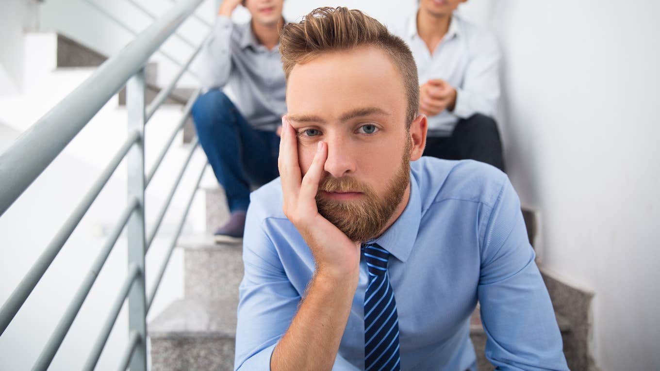 Over Half Of White-Collar Workers Wish They Had Blue-Collar Jobs, Research Shows white-collar worker wishes he had a blue-collar job