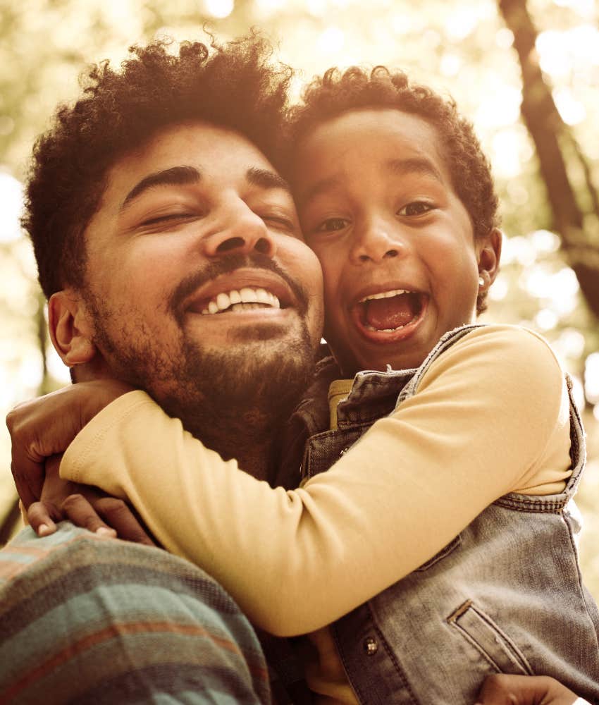 Parent focused on raising safe child