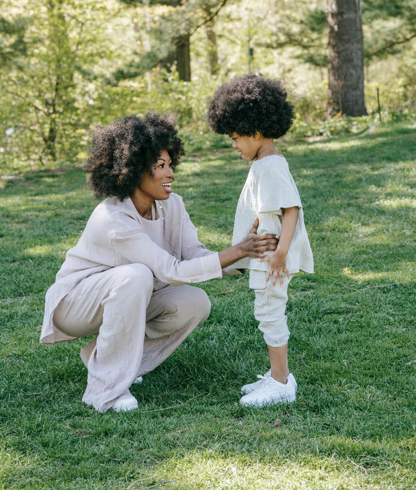 mom who makes discussing feelings with her son a regular part of life