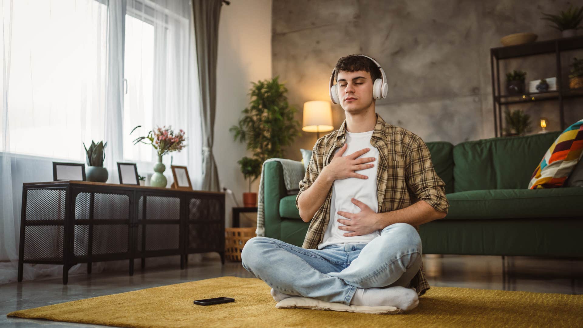 man who is living the life we all dream about ritualizing self-care