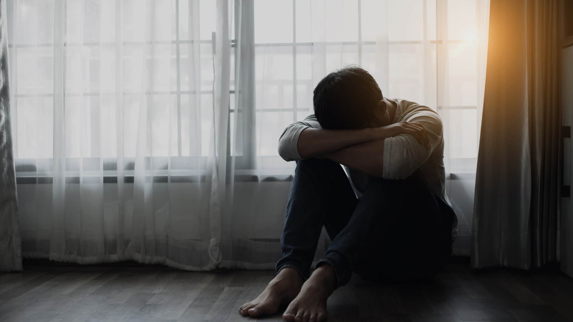 man who had a emotionally chaotic childhood and doesn't feel loved