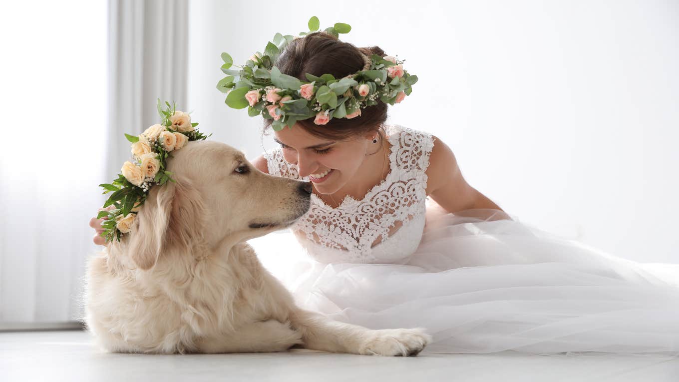 pet legal witness wedding states dog witnessing wedding for owner