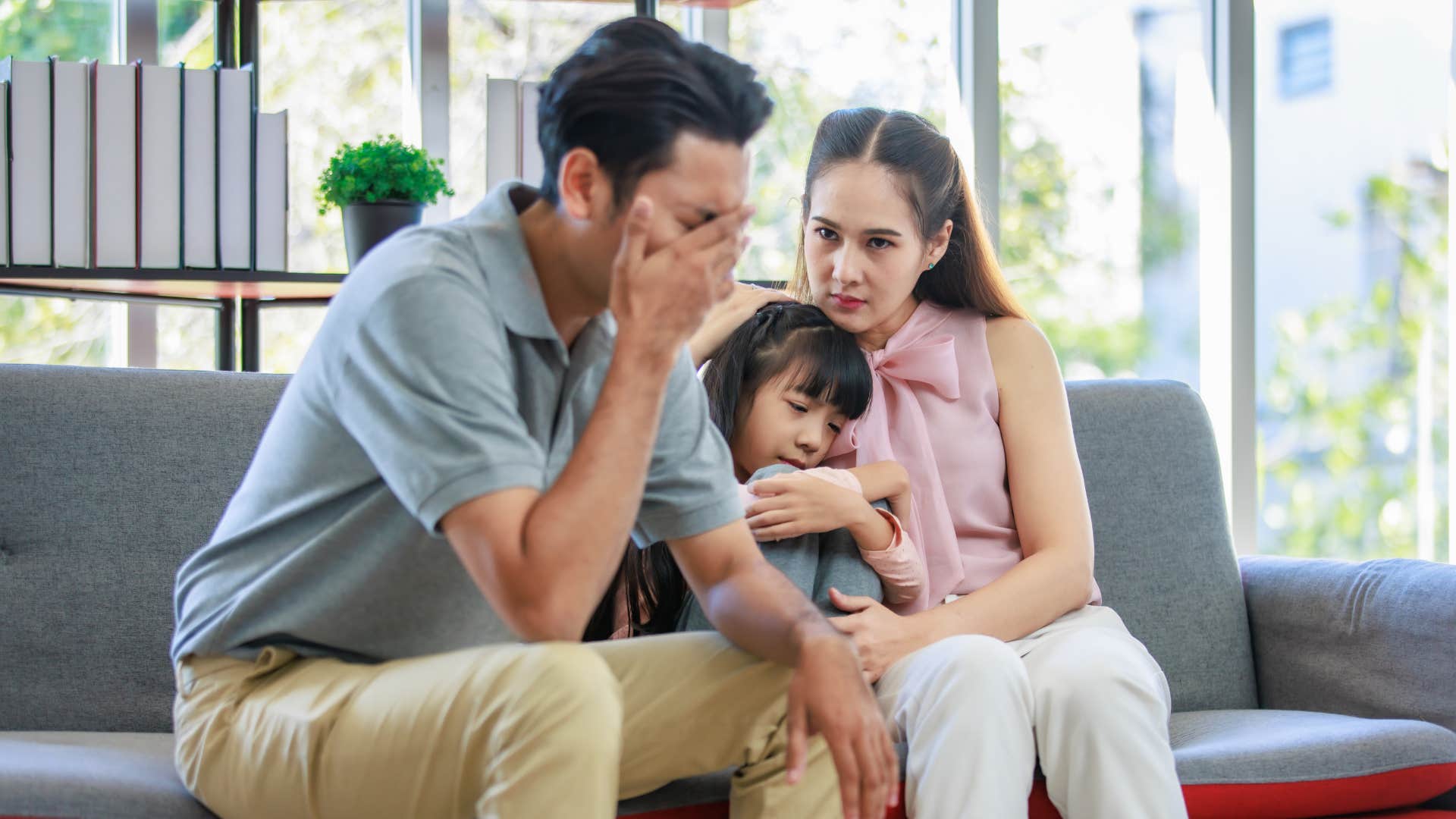 a wife did not expect her husband to treat their daughter so poorly