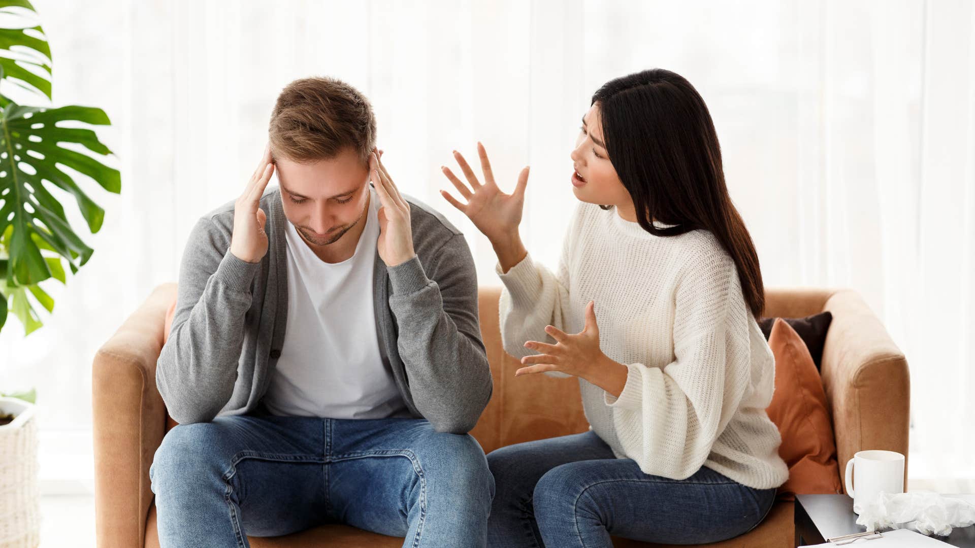 phrases deeply insecure people say on a regular basis ‘You’re cheating on me, aren’t you?’