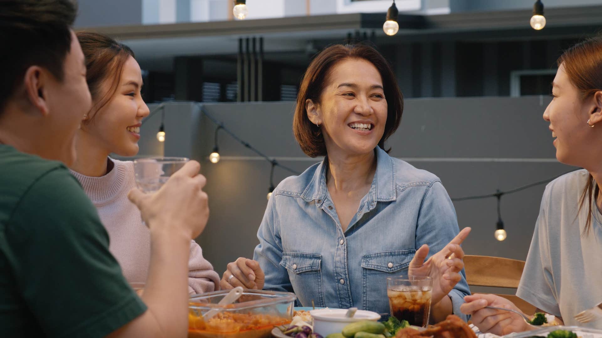 woman who wants her whole family to be happy