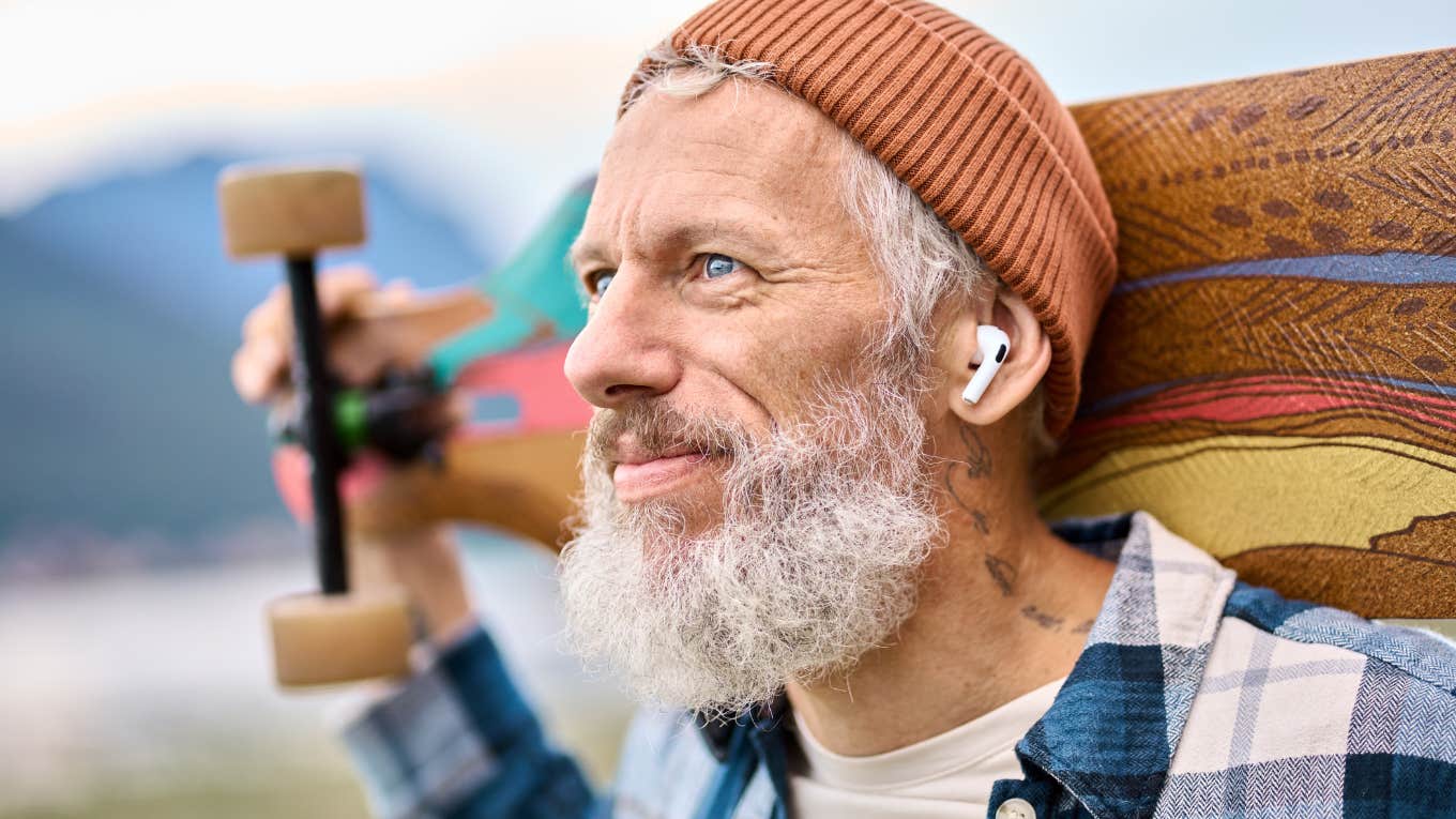 Phrases That Instantly Reveal A Person Was Raised With Old-School Values man with skateboard who was raised with old-school values