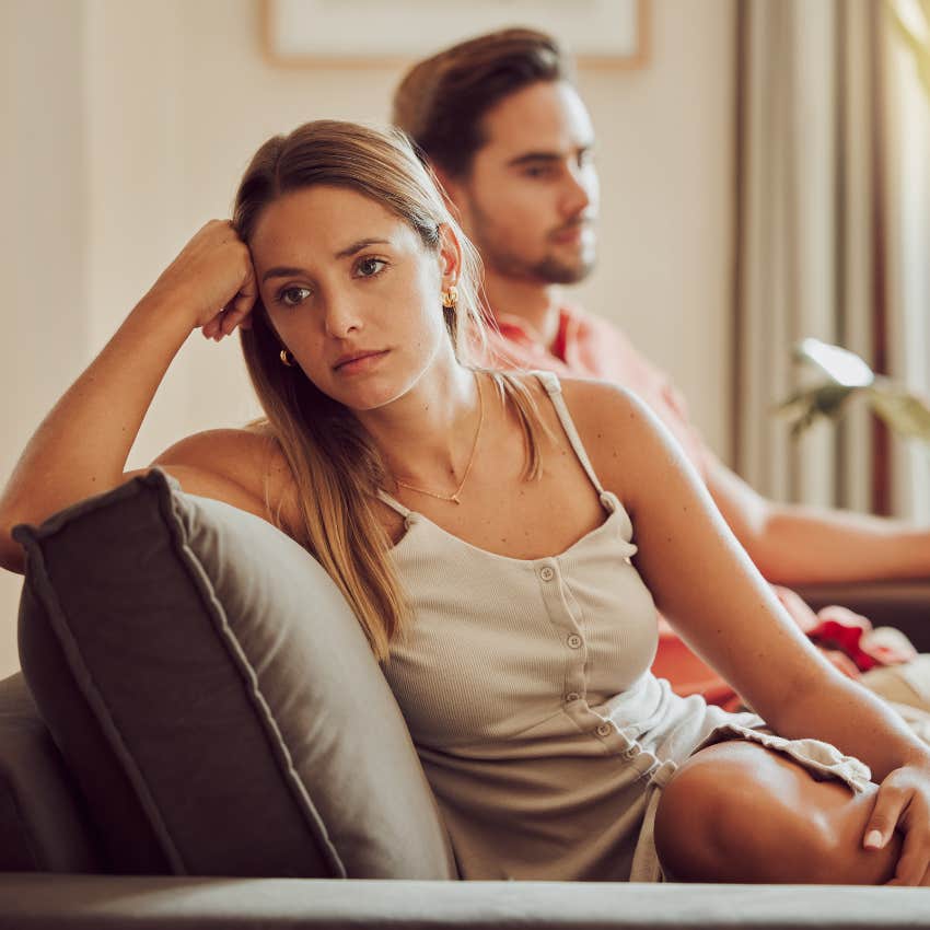 couple with the quiet force of diverged paths that could end relationship