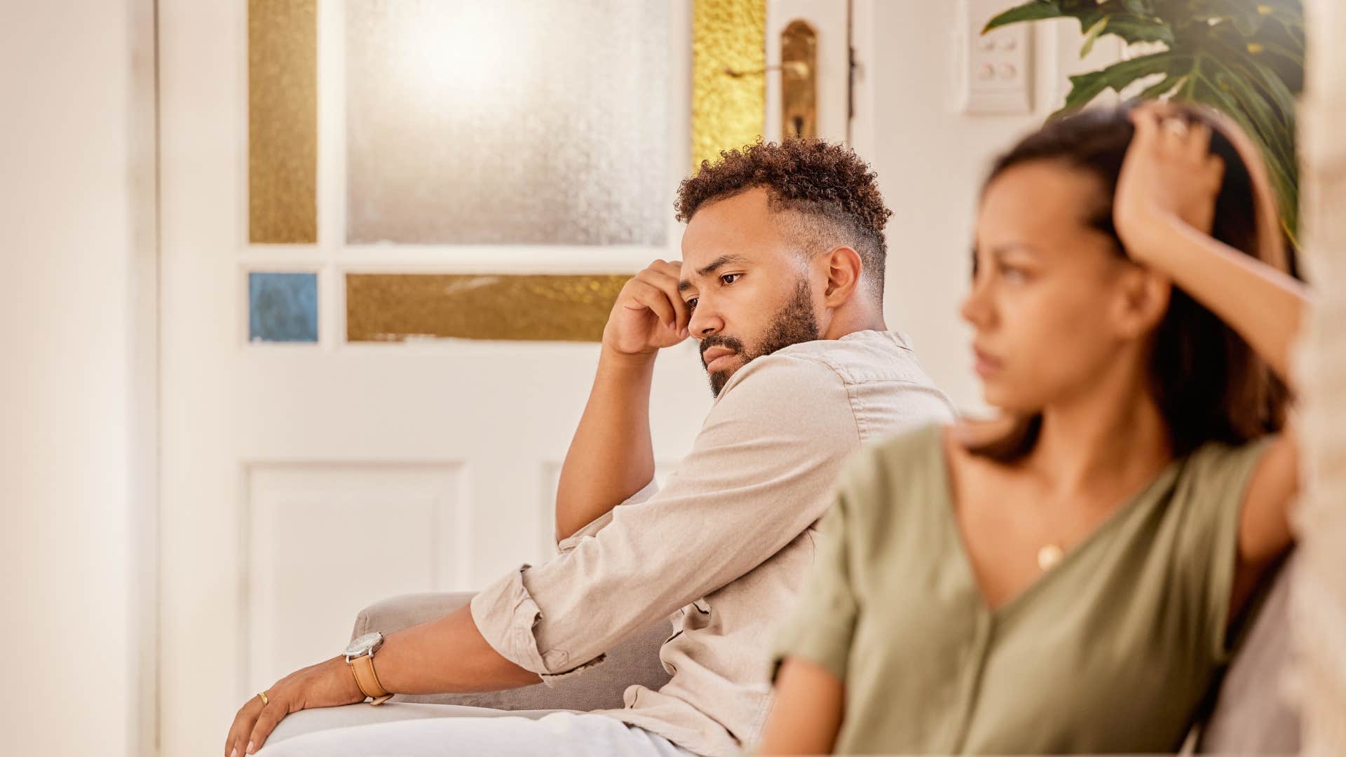 a wife forgets to tell her husband things because she is losing interests in him