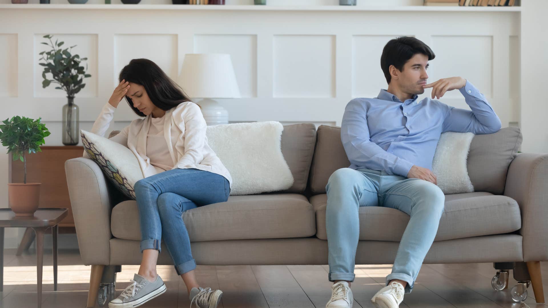 woman realizes she married the wrong person after he excused himself from his own affair