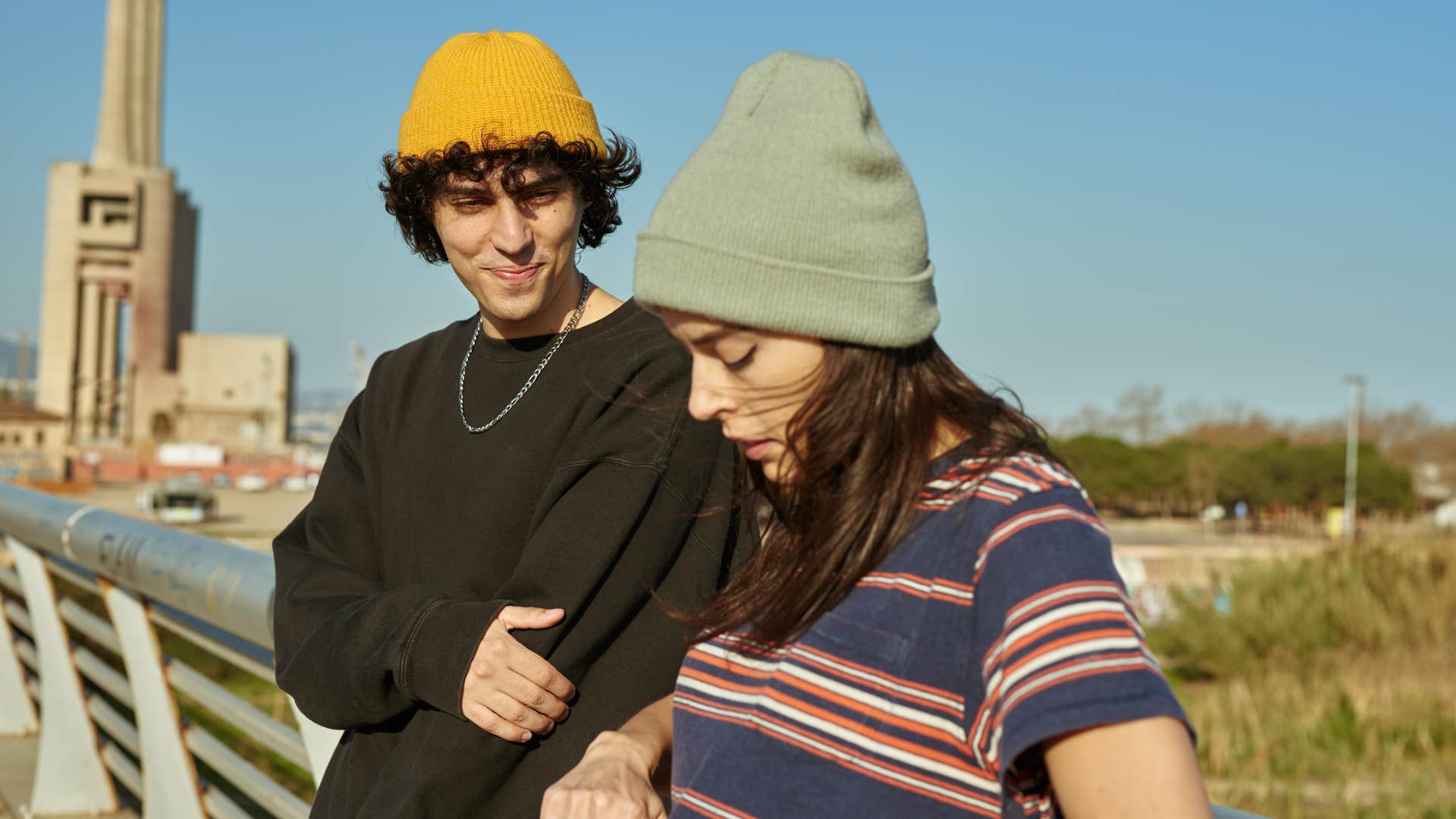 a young man wants the best for his ex