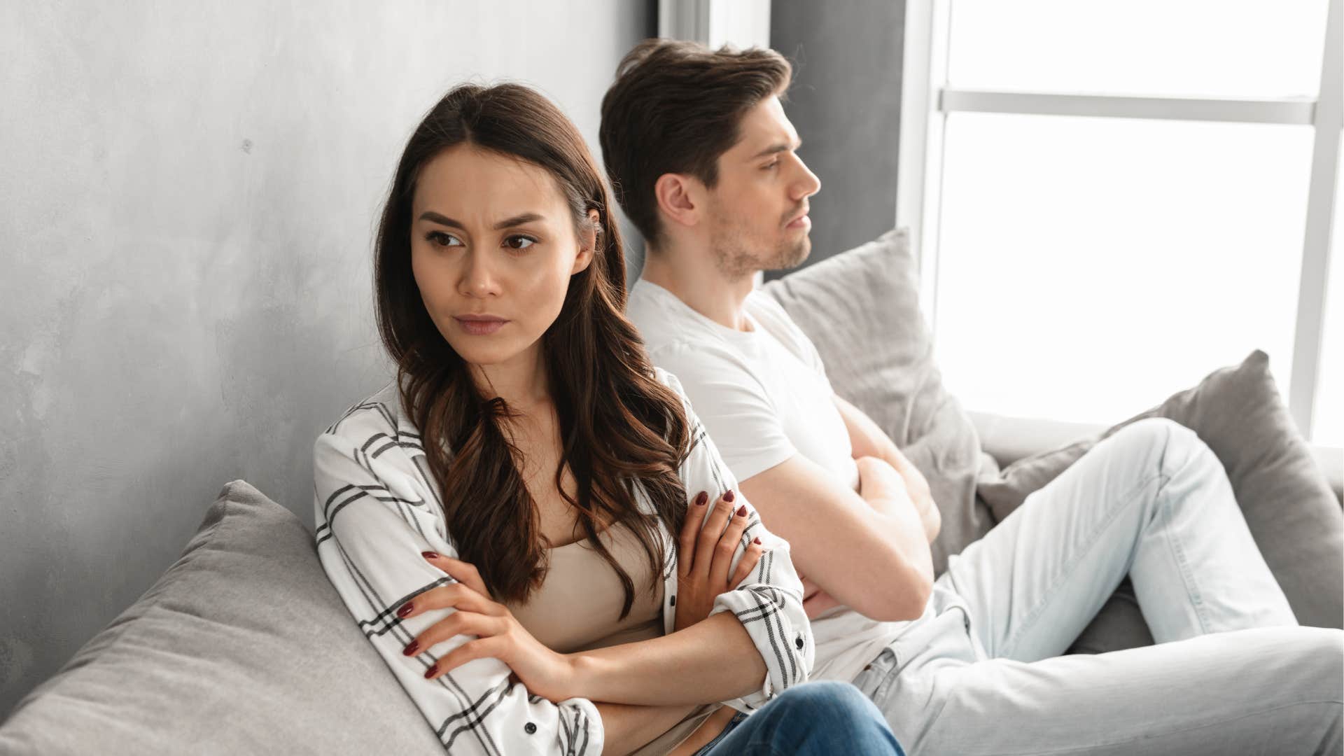 woman walking away from love because man is emotionally unavailable