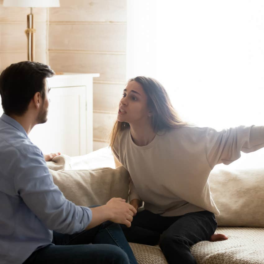 woman who leaves good man who doesn't feel safe