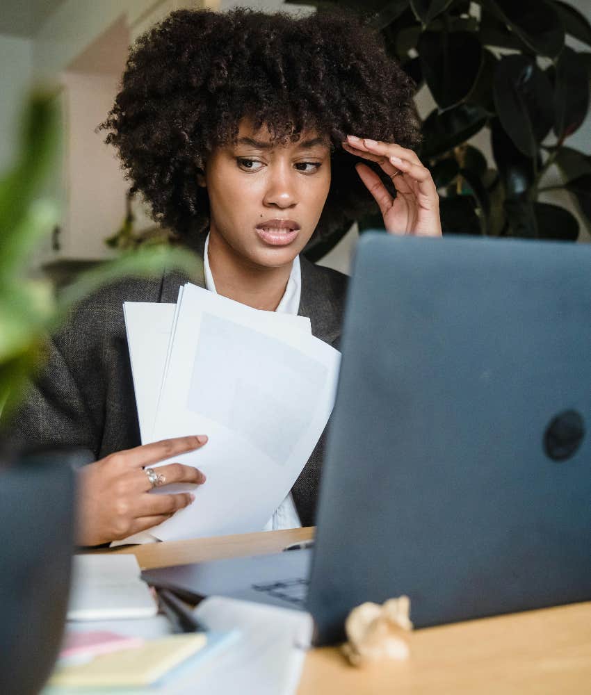 remote worker confused about technological challenges
