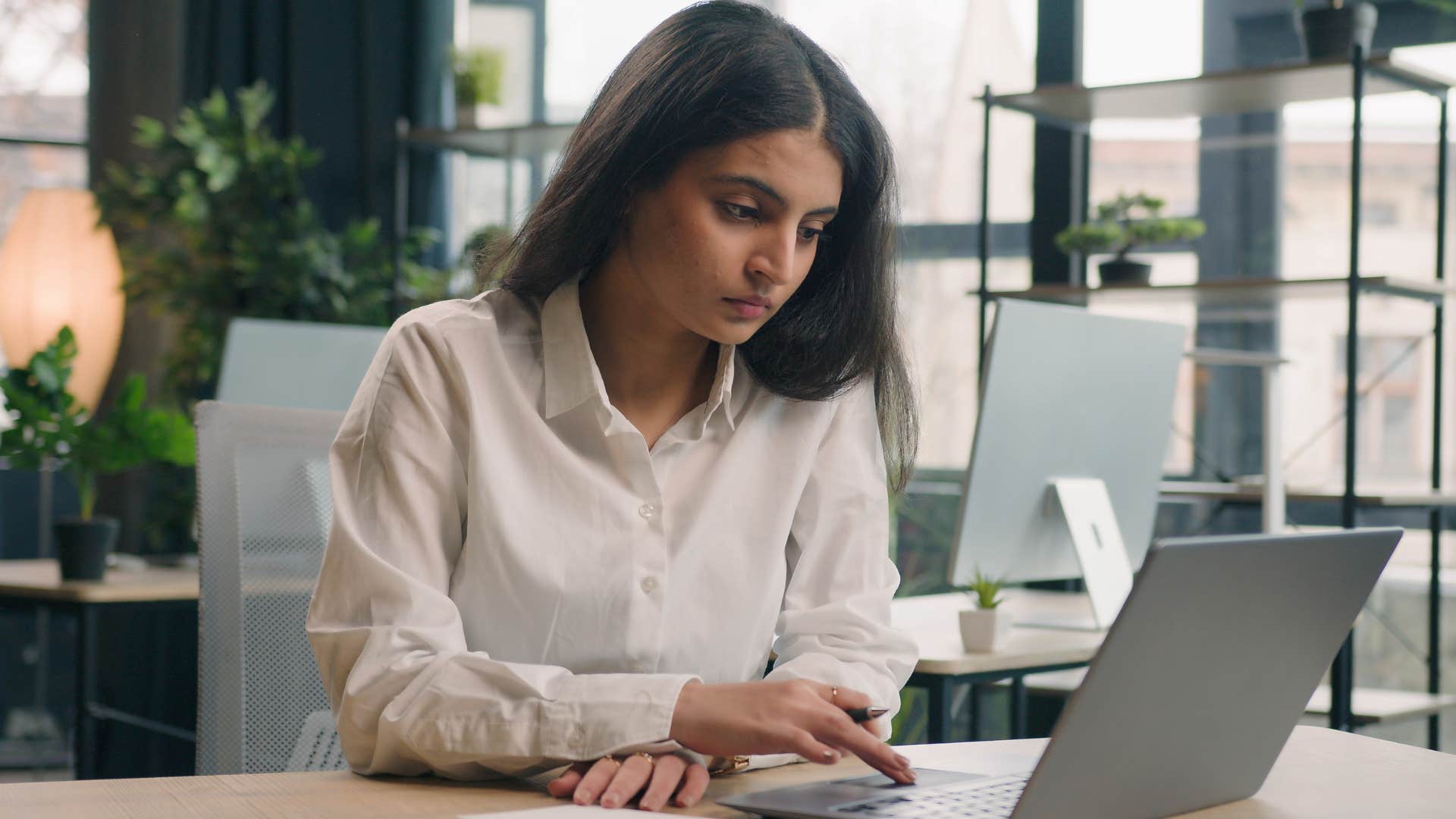 woman who was taught unwritten rules about authority working in an office