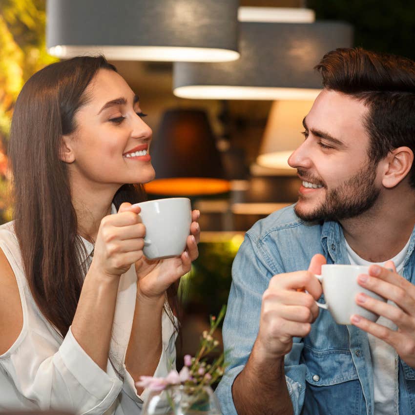 man trying to get a date