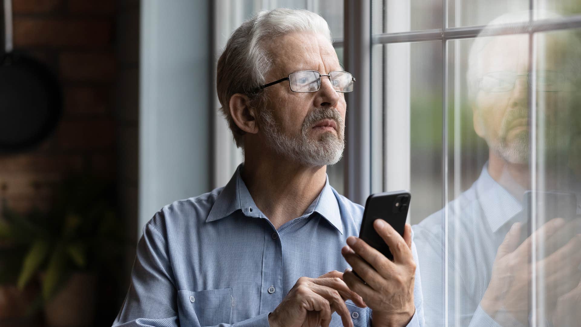 an elderly man keeps seeing angel numbers on his phone and on street signs