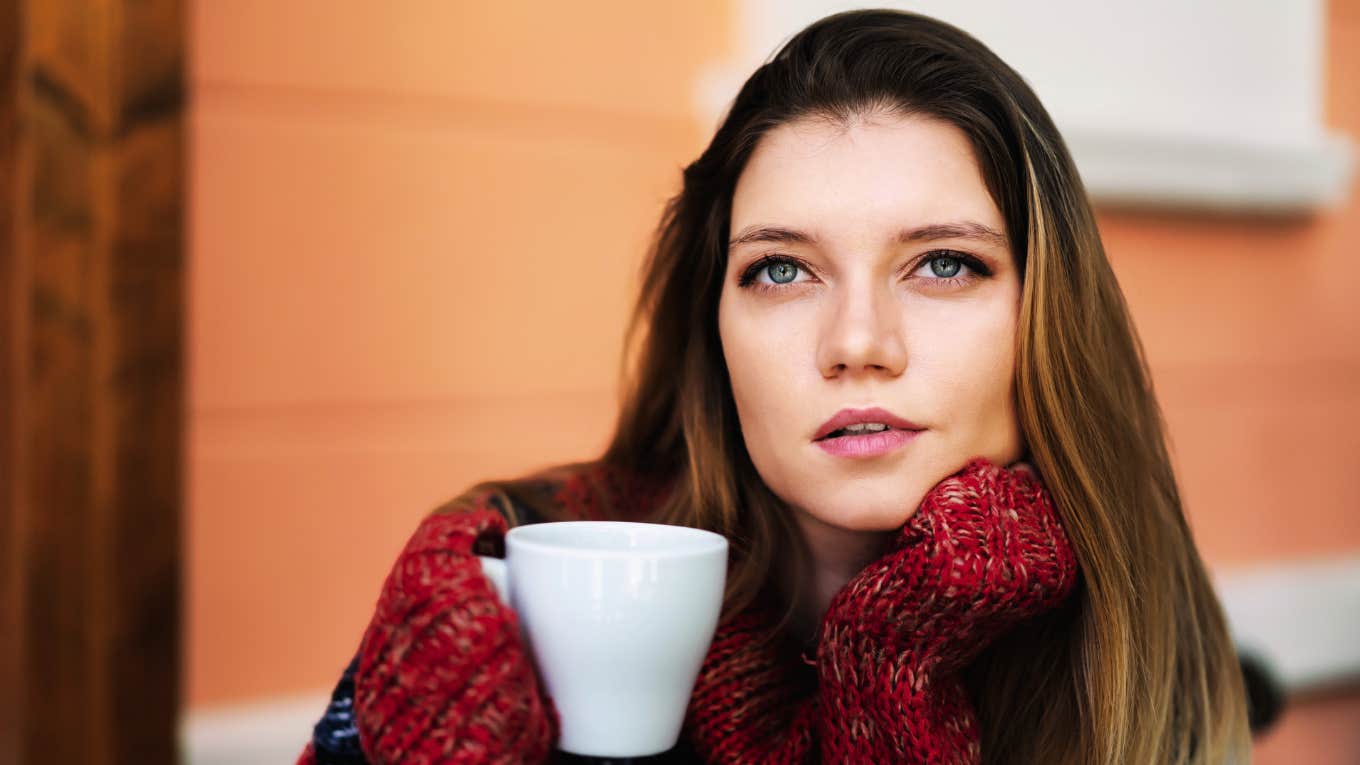 Signs You’re Finally Moving Past Old Trauma, According To Experts Woman who is finally moving past old trauma.