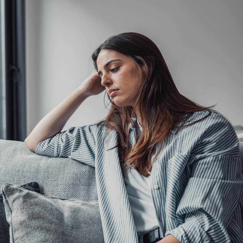 woman who is being actively gaslighted with feelings of confusion