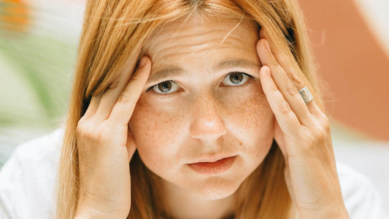 Person who has been emotionally numb since childhood. 