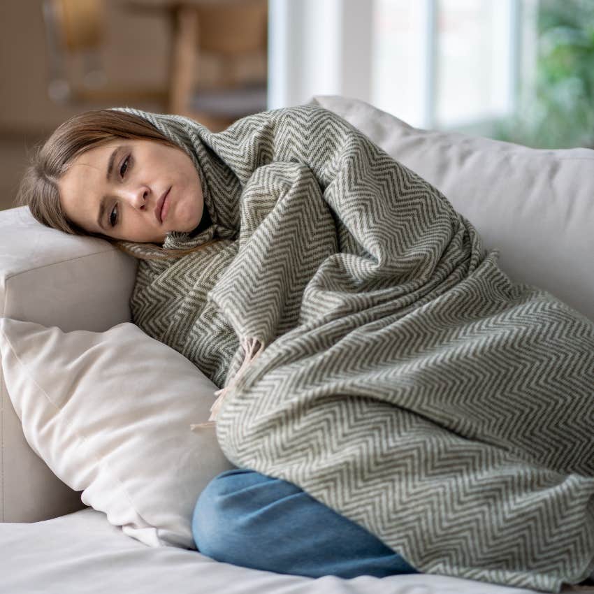woman whose partner sucks at communicating and it's affecting her health