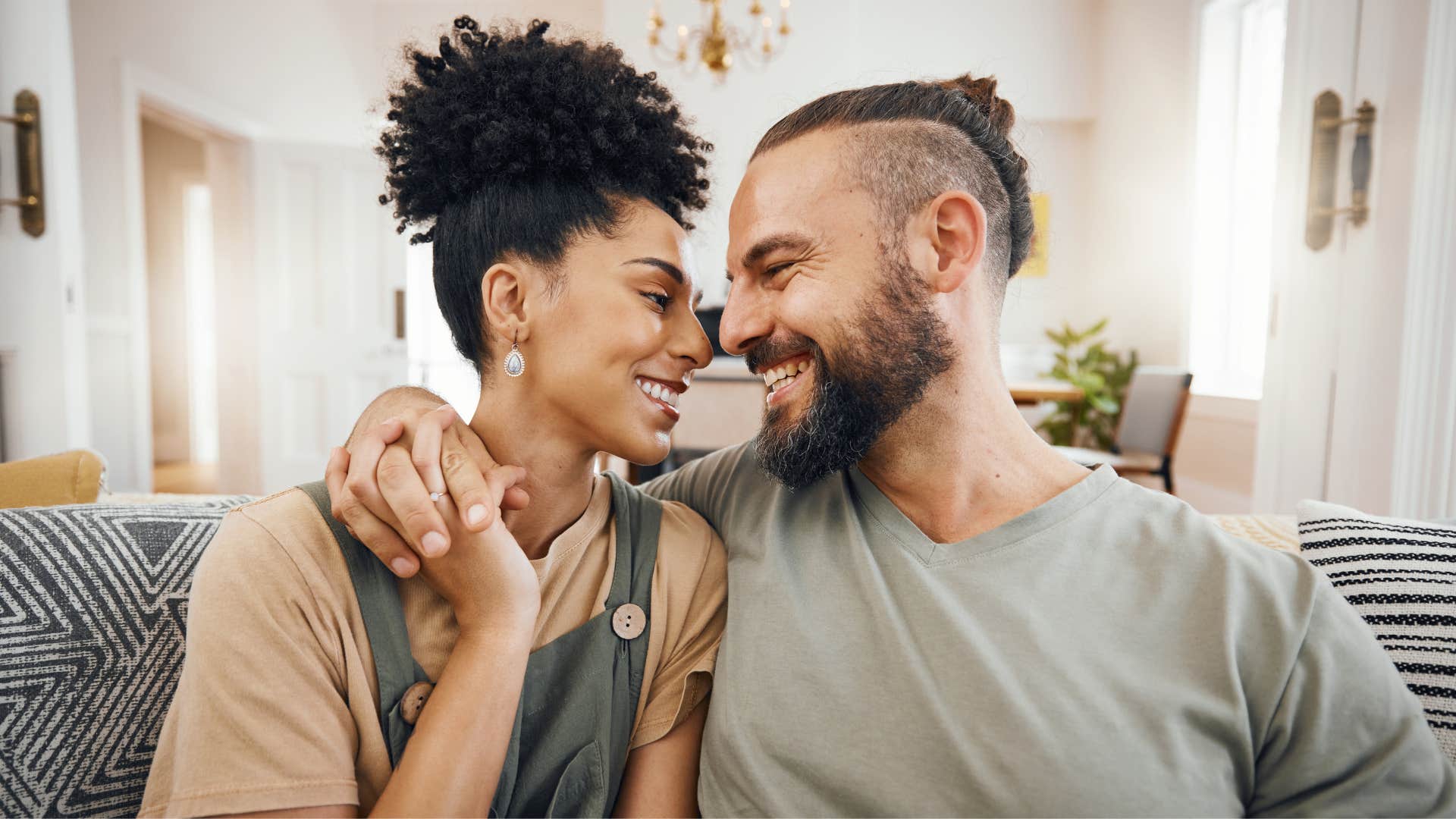 couple with a soul connection who accept each other