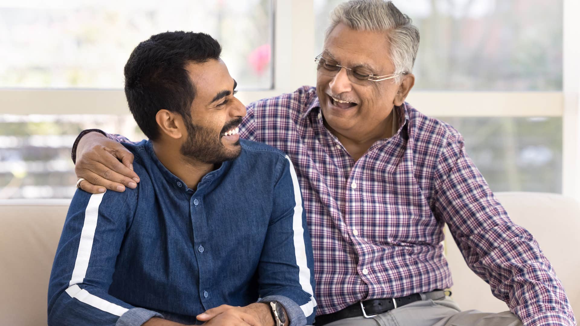Man talking about how acts of service were more common than "I love you" with his dad.