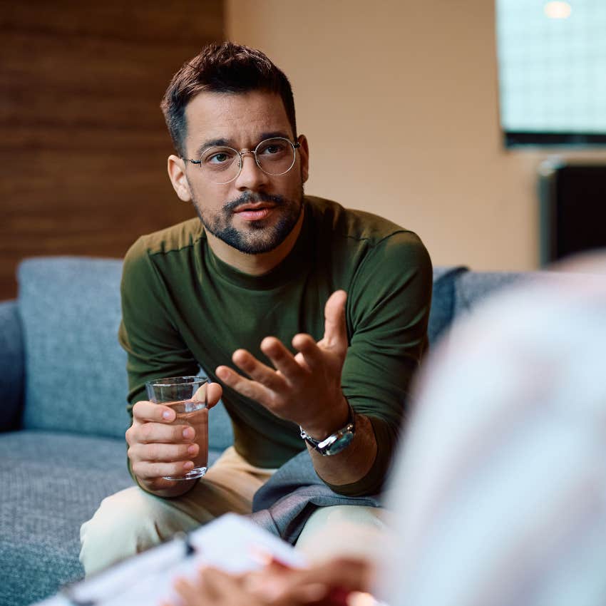 man trying to be the parent he wished he had with awareness
