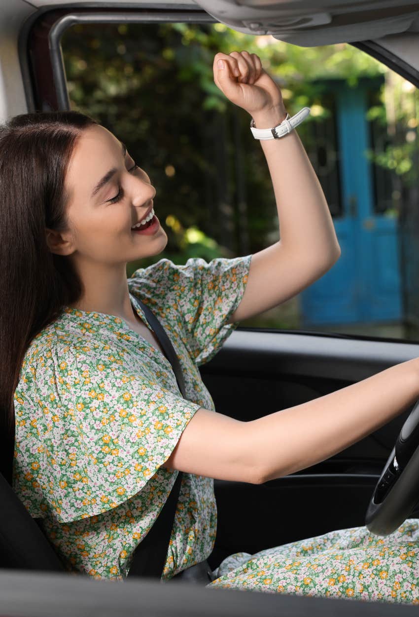 singing car makes life better improve brain chemistry