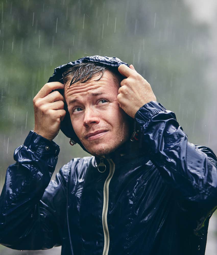 Man transforms life without control